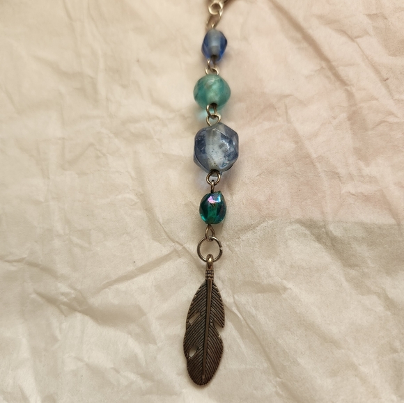 Feather purse pull charm - Picture 1 of 1